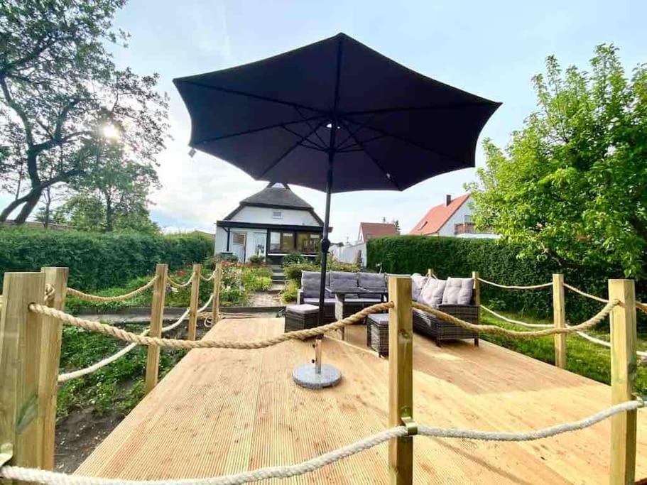 Ferienhaus Mit Wasserblick Auf Der Insel Usedom Krummin Buitenkant foto
